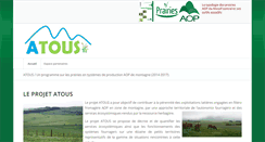 Desktop Screenshot of prairies-aoc.net